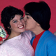 Moran and Baio in a promo photo for Happy Days season nine, 1981 (Photo: ABC Photo Archives/ABC/Getty Images)